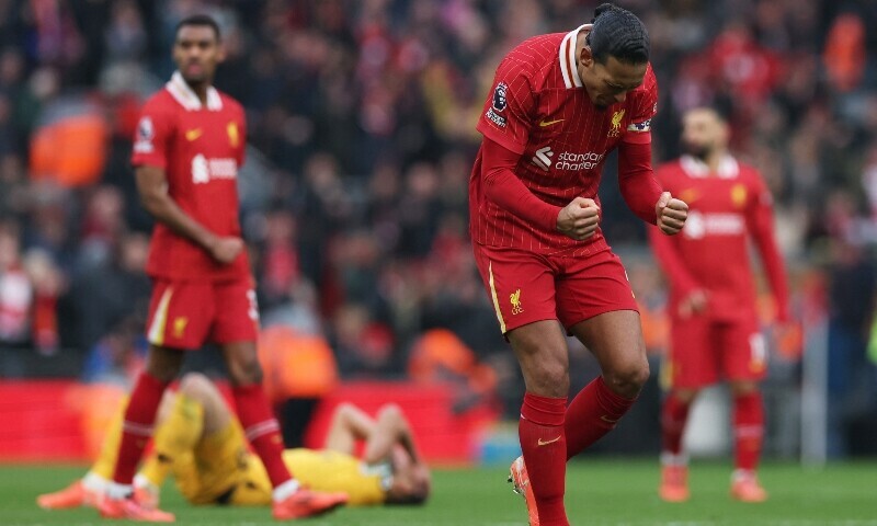 Liverpool edge past Wolves to go seven points clear at top – Sport