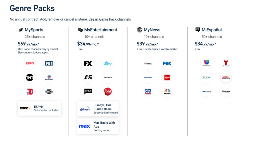 DirecTV launches Genre Packs, a more affordable way to get channels you actually want