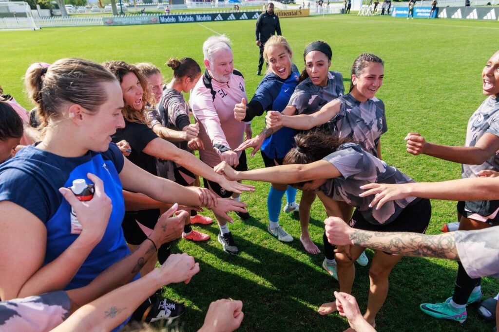 Angel City FC And San Diego Wave FC Kickoff NWSL SoCal Rivalry At BMO