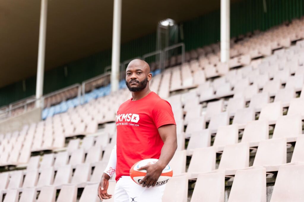 Seabelo Senatla’s Advocacy For Blood Disease Awareness Through Rugby With DKMS Africa