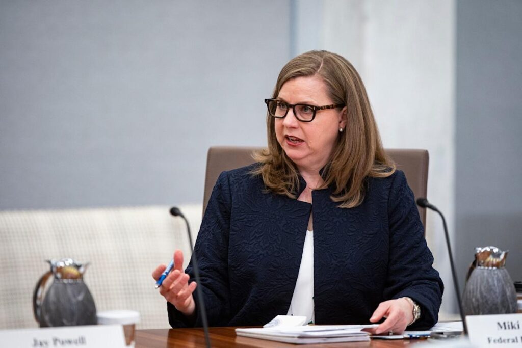 Trump Taps Michelle Bowman to Be Fed’s Top Bank Cop