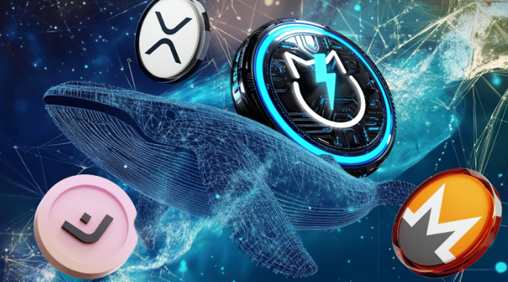 Top Cryptos Whales Are Buying Including JetBolt, XRP, Mantra, XMR