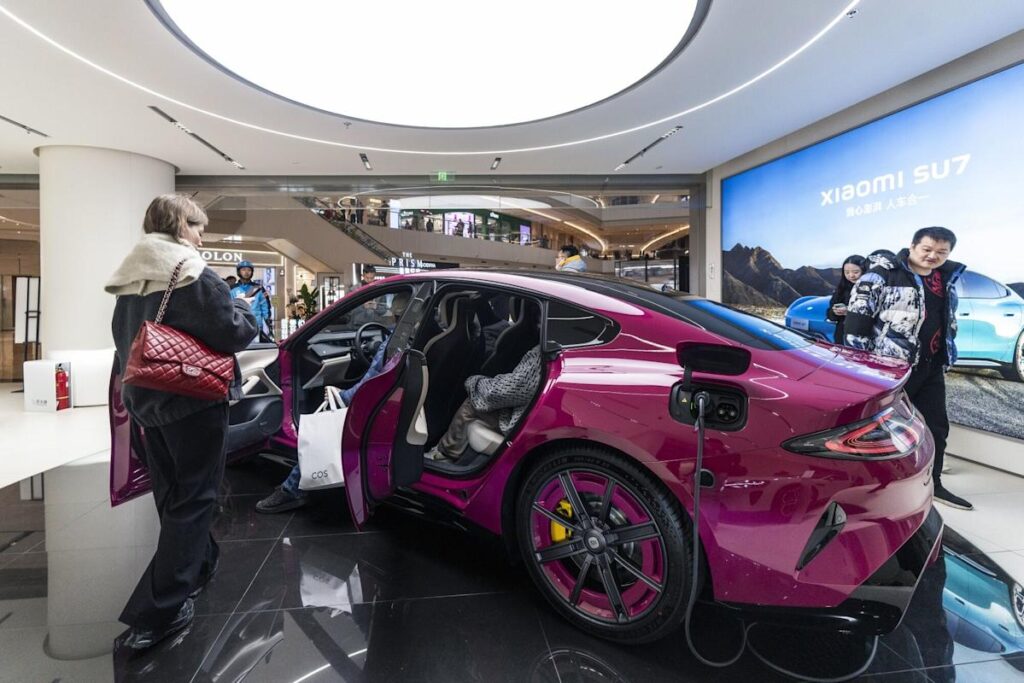 Xiaomi Raises EV Targets After Sales Grow Fastest Since 2021