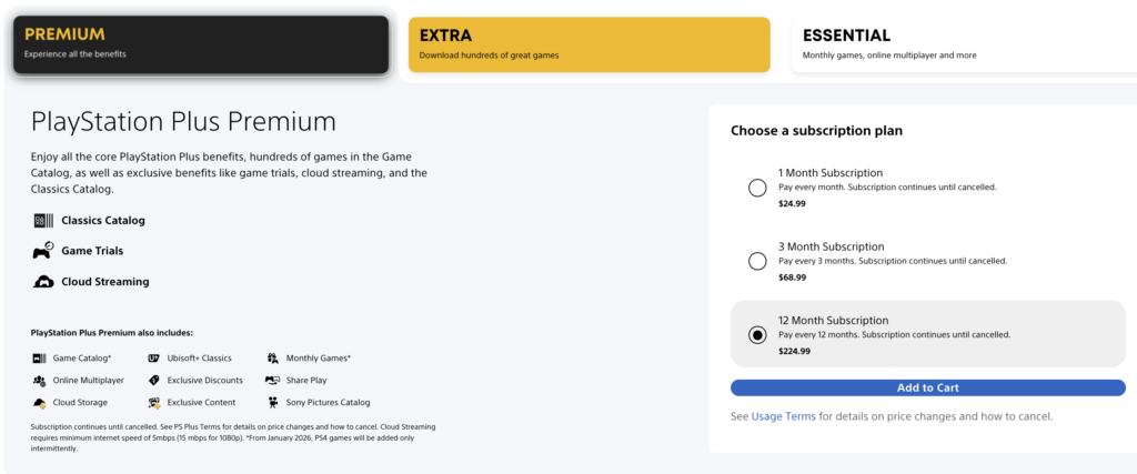 Sony raises PlayStation Plus prices in Canada