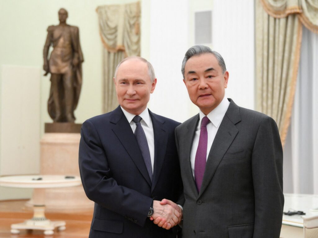 Russia’s Putin hosts Chinese Foreign Minister Wang for talks in Moscow | Russia-Ukraine war News