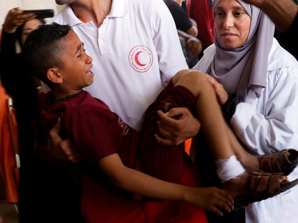 Israeli attacks on Gaza schools sheltering displaced Palestinians kill 33 | Gaza News