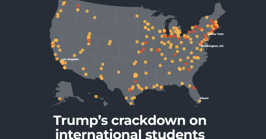 US revokes nearly 1,500 student visas: Who are the targets? | Interactive News