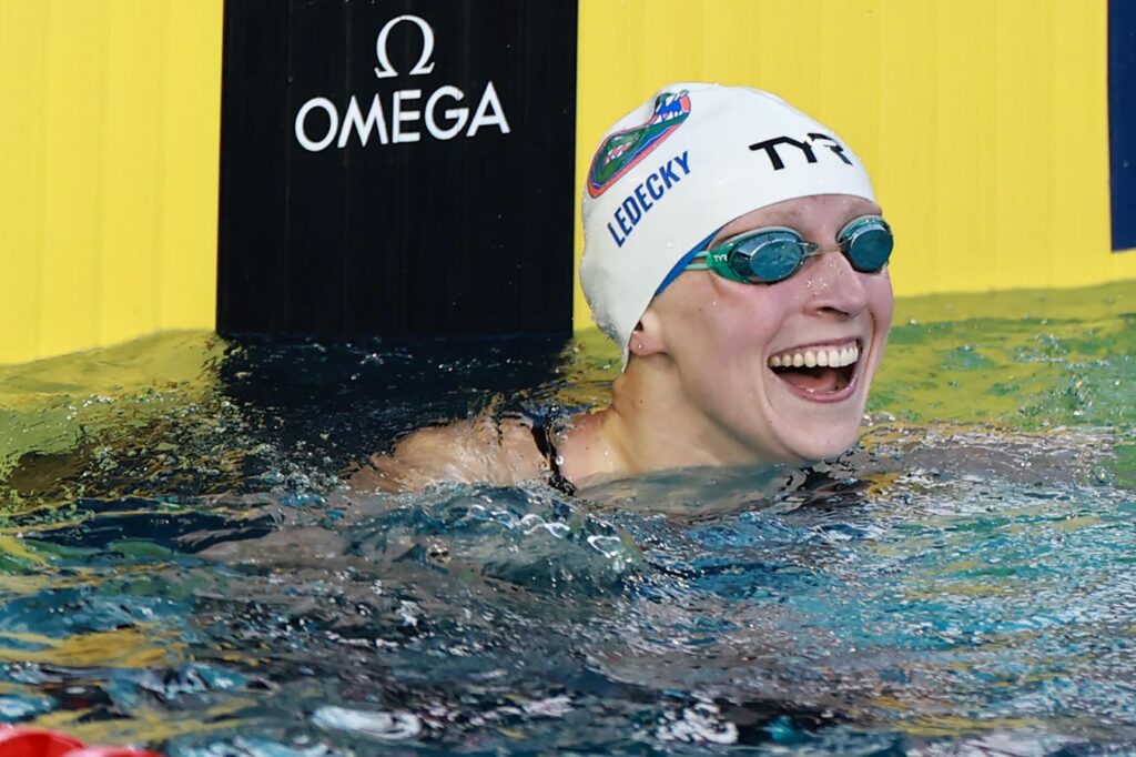 Katie Ledecky Closes Pro Swim Series With 800-Meter Free World Record