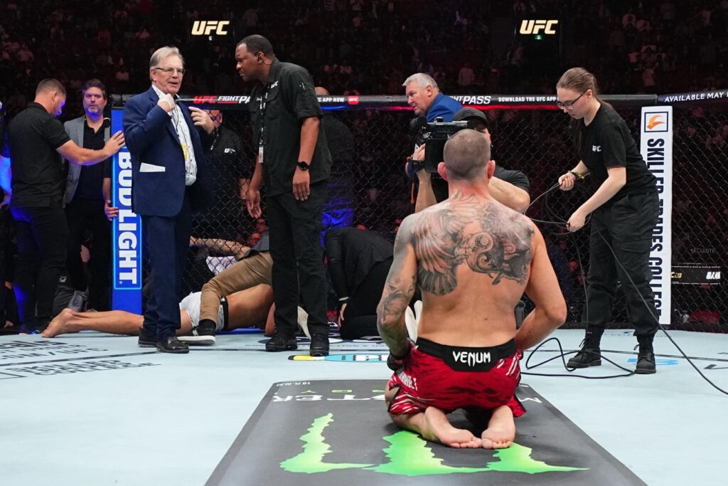 UFC Cuts Ties With Fighter Days After He Leaves Octagon On Stretcher