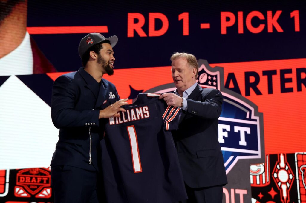 Bears Keep Addressing Concerns Caleb Williams Held Before Draft