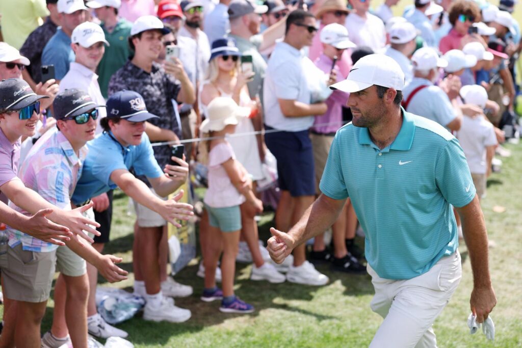 Scottie Scheffler Storms Into PGA Championship Lead Eyeing Third Major