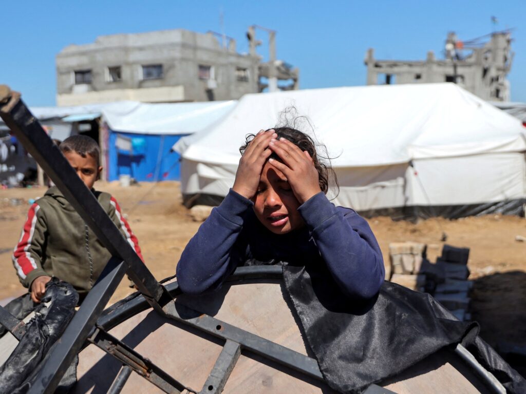 Palestinian children face starvation under Israel’s total Gaza blockade | Israel-Palestine conflict News