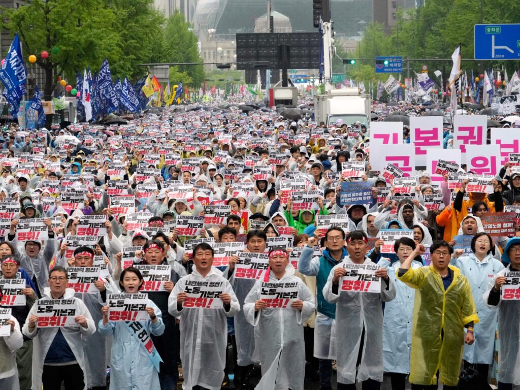 Workers observe May Day with marches and demos under Trump tariffs shadow | Workers’ Rights News