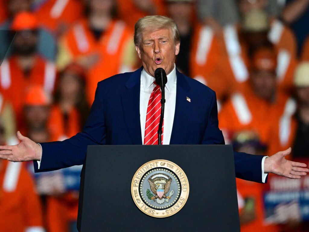 Trump says US will lift steel tariffs to 50 percent at Pennsylvania rally | Donald Trump News