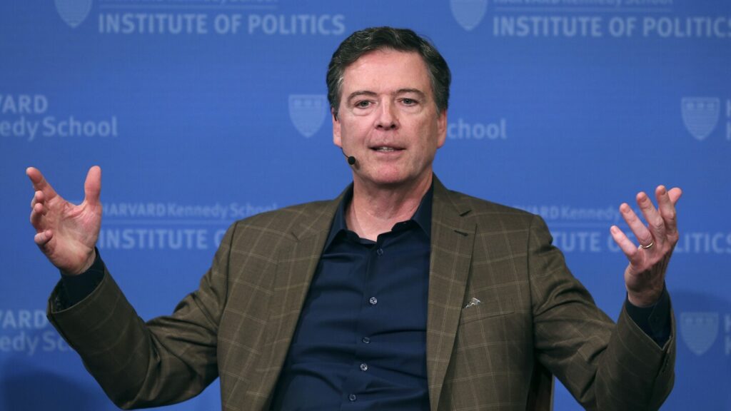 Former FBI director James Comey calls controversy over Instagram post ‘a bit of a distraction’