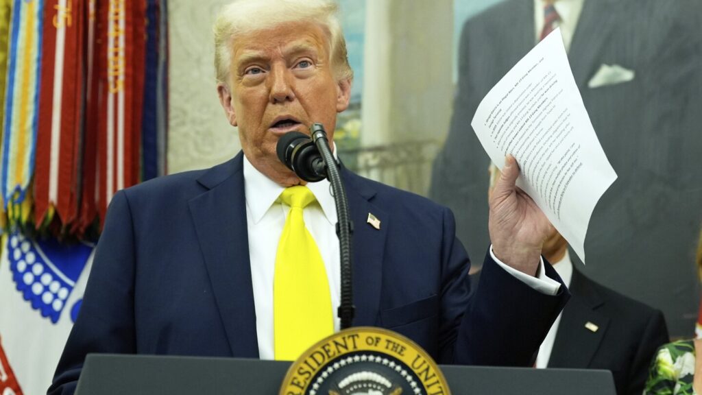 Trump, in a new interview, says he doesn’t know if he backs due process rights