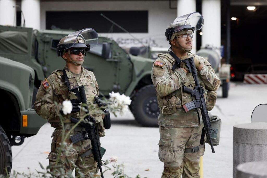 Trump Suggests He Won’t Invoke Insurrection Act (Live Updates)