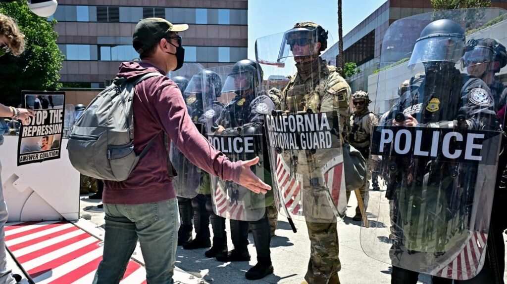 National Guard Troops Have Detained Protesters (Live Updates)