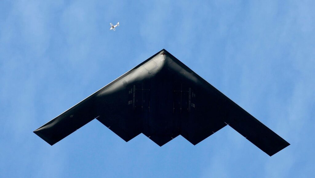 B-2 Bombers Sent Overseas As Trump Considers Strike
