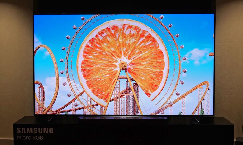 Samsung’s new $29,999 Micro RGB TV looks ridiculously good