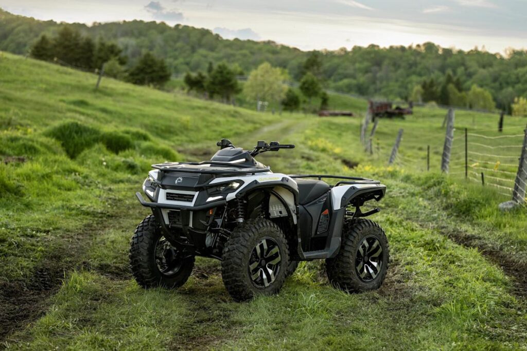 Can-Am’s first electric ATV can haul more than its gas models