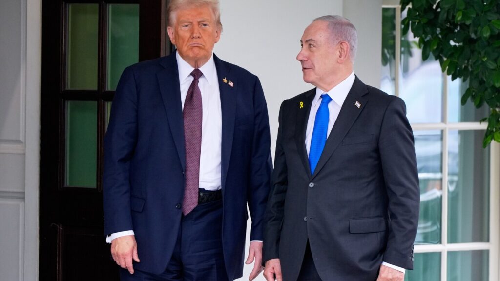 Netanyahu and Trump meet at White House
