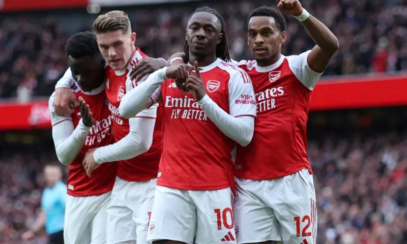 Premier League title is Arsenal’s to lose after Palace victory