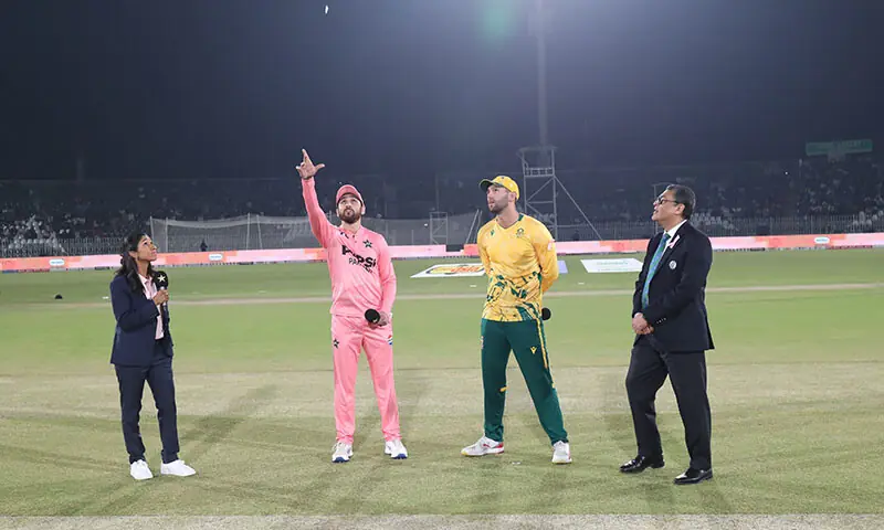 Babar, Usman return as Pakistan win toss, opt to field in first T20I against South Africa