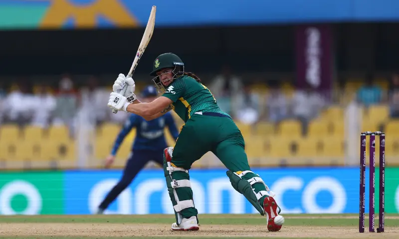 Wolvaardt’s 169 fires South Africa to 319-7 in Women’s World Cup semis