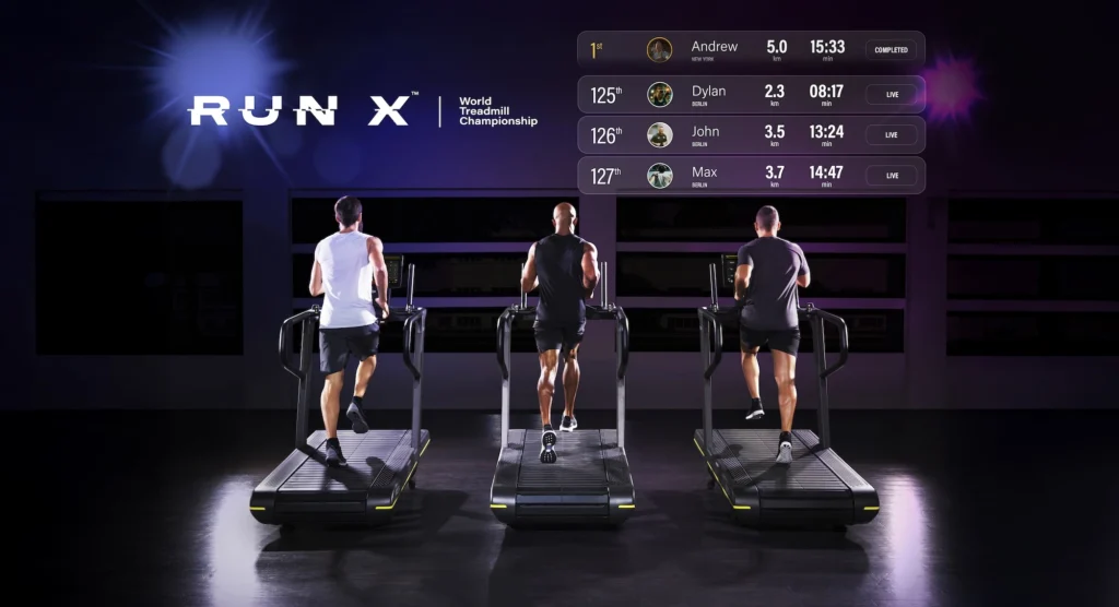 Technogym, World Athletics Launch Treadmill Running Championship