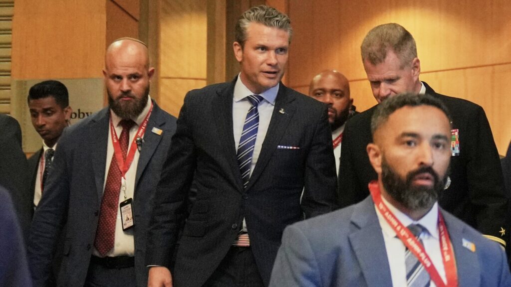 Hegseth orders military lawyers to the Justice Department