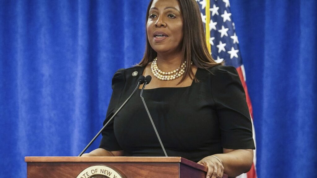 New York AG Letitia James indicted on fraud charge