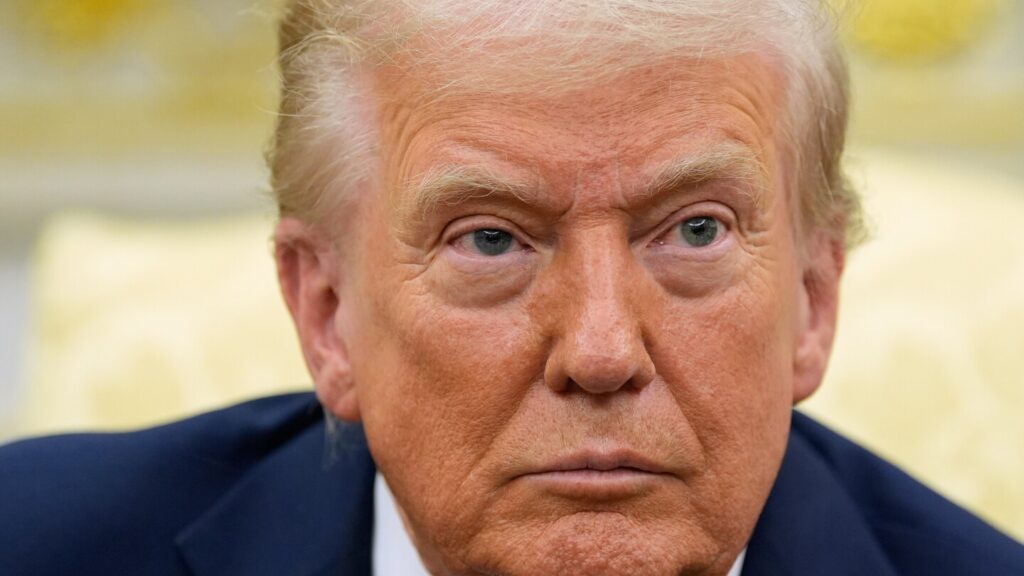 Trump is getting a physical today at Walter Reed