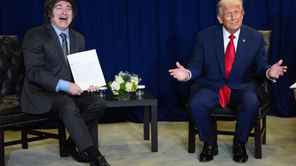 Argentina’s Milei to meet with Trump as US extends $20 billion lifeline