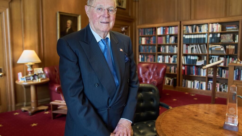 Ex-Supreme Court Justice Kennedy laments coarse discourse of Trump era
