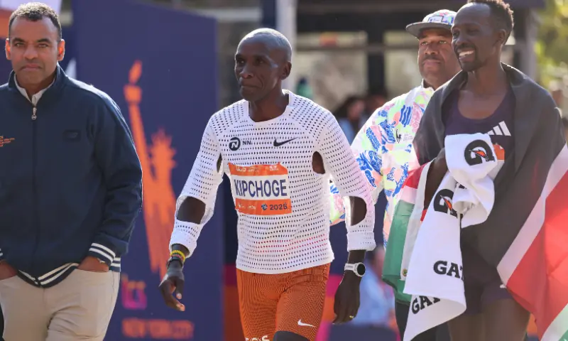 Eliud Kipchoge unveils plan to run 7 marathons on 7 continents