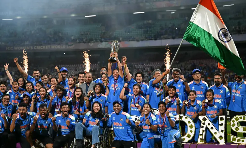 World Cup triumph hailed as India women’s ‘1983 moment’