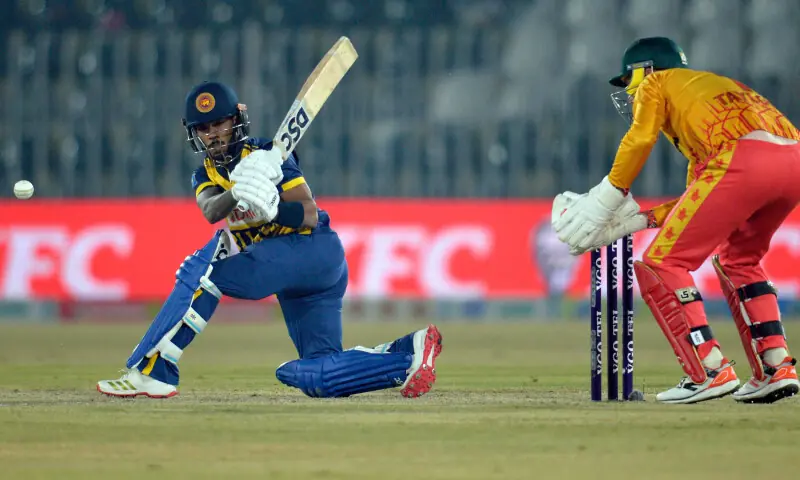 Nissanka masterclass keeps Sri Lanka’s tri-series hopes alive after drubbing of Zimbabwe
