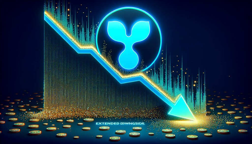 XRP Price Downtrend Extends — Sellers Target Fresh Lows After Support Break
