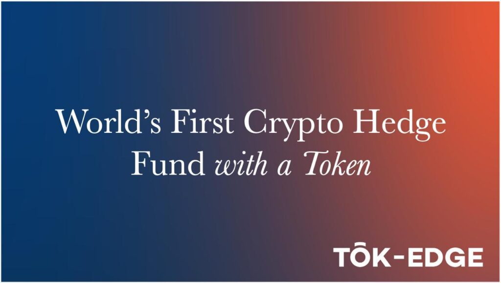 TradFi Veterans Launch Tok-Edge With $15M Valuation, Targets $100M Crypto Fund | Currency News | Financial and Business News