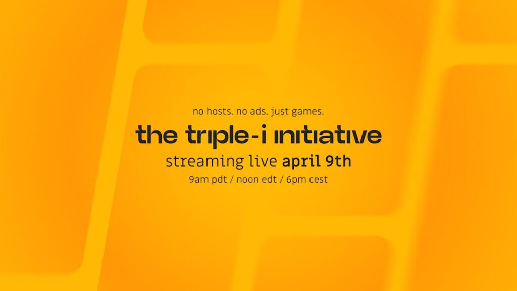 How to watch the Triple-i Initiative showcase on April 9