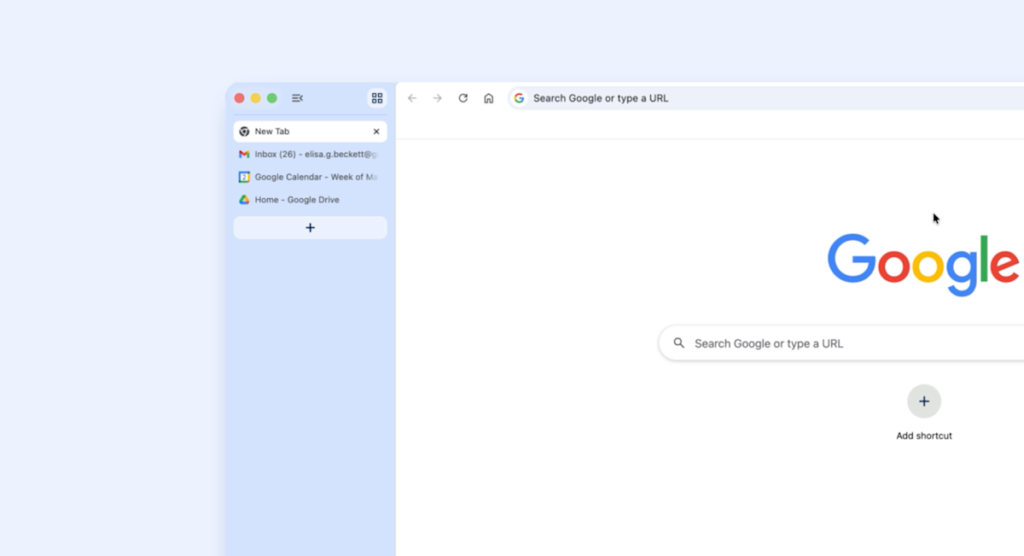 Chrome finally adds support for vertical tabs.